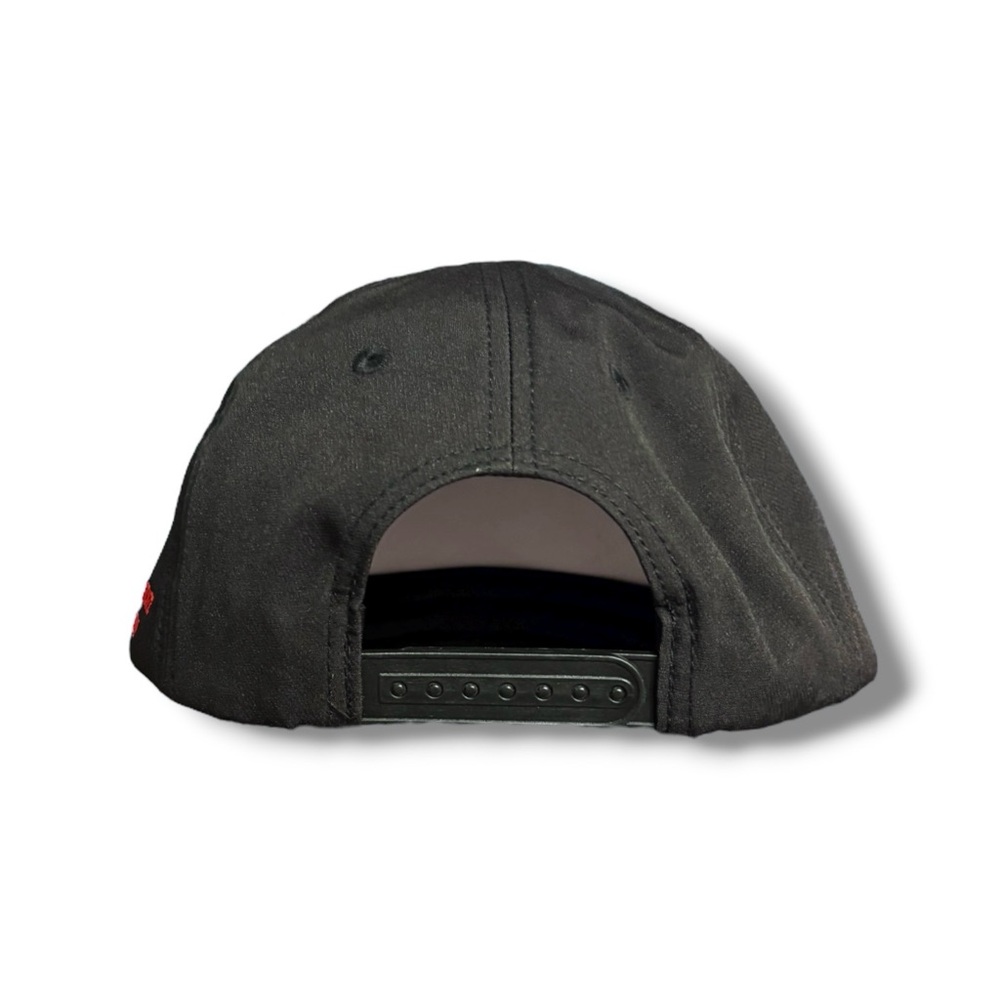 REDCON1 Black & Red 3D Puff Embroidered Snapback - Picture 3 of 7